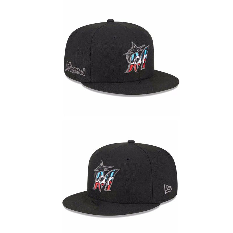 2023 MLB Miami Marlins Hat TX 202307081->->Sports Caps